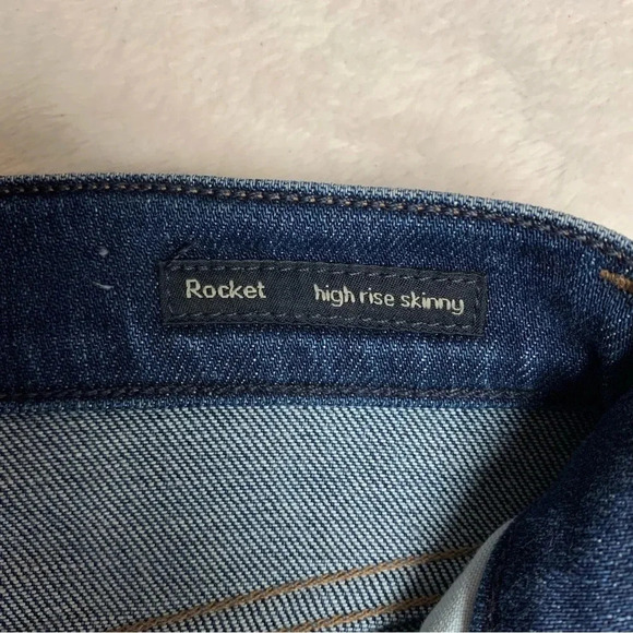 Citizens of Humanity  Rocket high rise skinny Blue Jeans size 28 no distressing - Picture 9 of 11